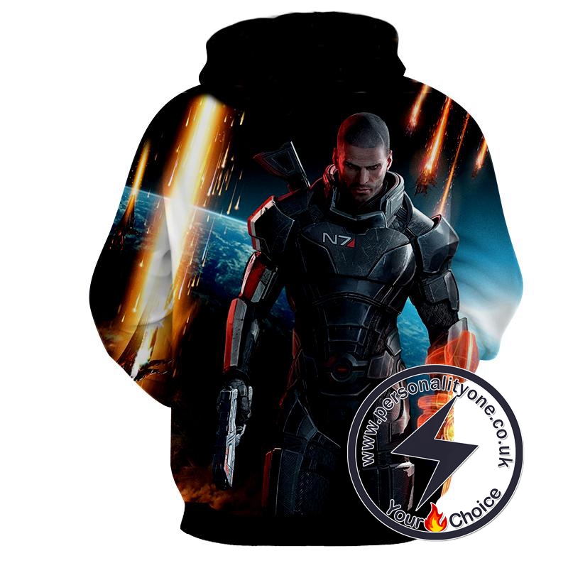 Mass Effect - Mass Effect Sweat Shirt - Mass Effect Hoodies